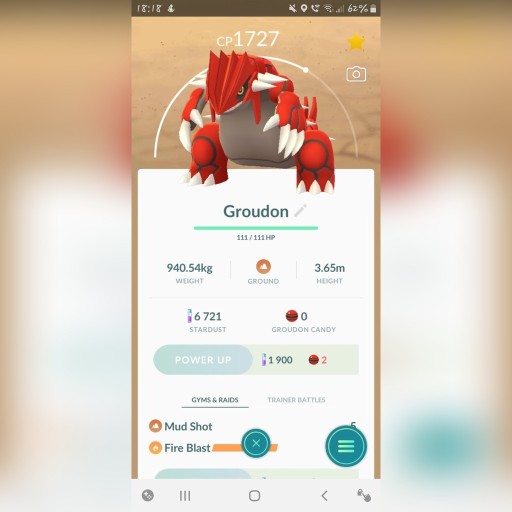 Zdjęcie oferty: Groudon