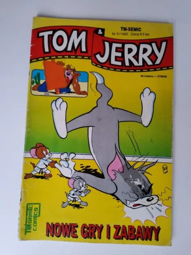 Zdjęcie oferty: TM-SEMIC komiks Tom& Jerry 9/1992 kolekcja