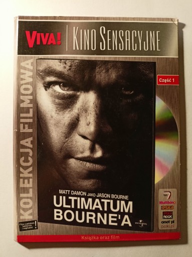 Zdjęcie oferty: Ultimatum Bourne'a - wersja z książeczką + DODATKI