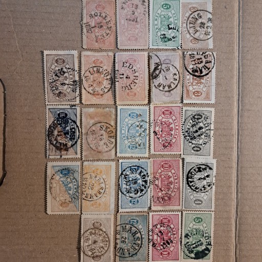 Zdjęcie oferty: Szwecja znaczki pocztowe od roku 1874
