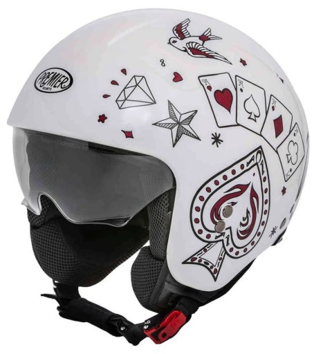 Zdjęcie oferty: PREMIER ROCKER JET HELMET | nowy kask motocyklowy