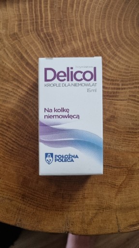 Zdjęcie oferty: Delicol, krople dla niemowląt, 15 ml