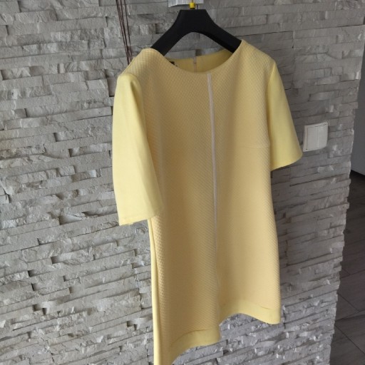 Zdjęcie oferty: Sukienka elegancka żółta roz L 