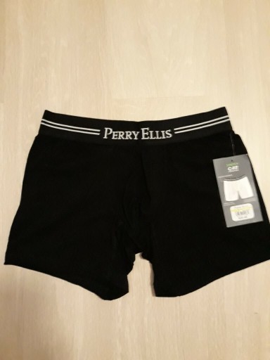 Zdjęcie oferty: Bokserki PERRY ELLIS czarne rozm.M