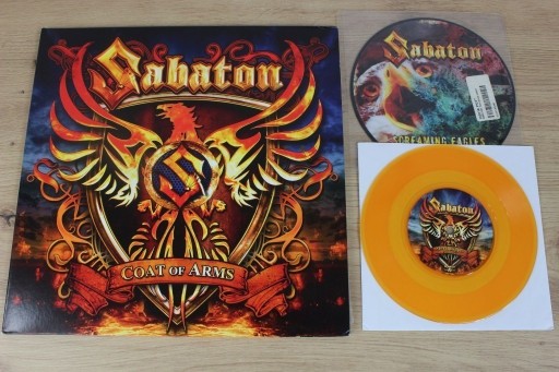 Zdjęcie oferty: Sabaton - Coat of Arms picture LP + 2 single