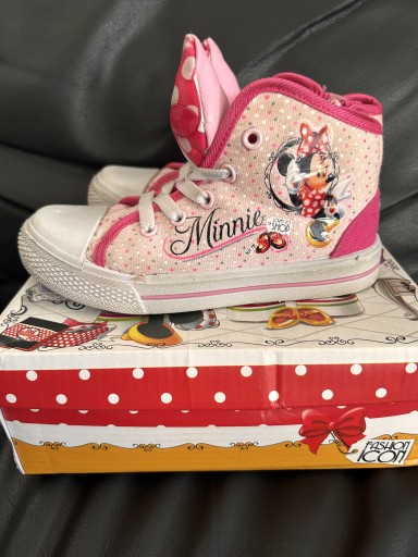 Zdjęcie oferty: Trampki różowe Myszka Minnie Mini Disney roz 29