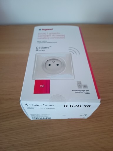 Zdjęcie oferty: Legrand zestaw gniazd connected Celiane 067638