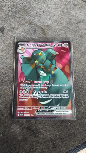 Zdjęcie oferty: Paldea Evolved Copperajah Ex 245/193 Pokemon 