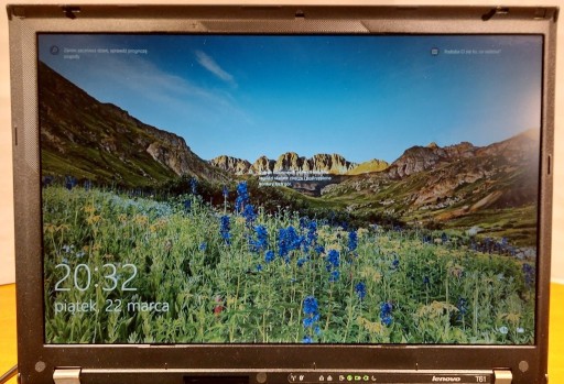 Zdjęcie oferty: Lenovo ThinkPad T61 Win10Pro bater zasil GMA X3100