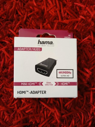 Zdjęcie oferty: Adapter mini HDMI- HDMI ultra HD 4K 