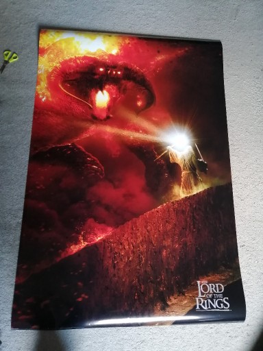 Zdjęcie oferty: Plakat Władca Pierścieni - Gandalf i Balrog