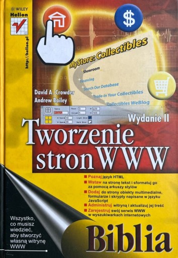 Zdjęcie oferty: Crowder, Bailey, Biblia. Tworzenie stron WWW