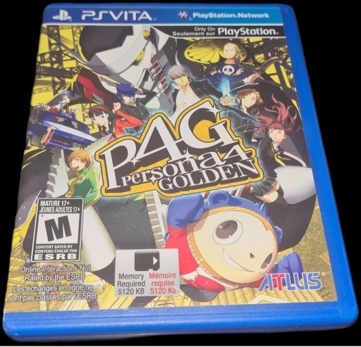 Zdjęcie oferty: Gra UNIKAT PERSONA 4 GOLDEN PS VITA