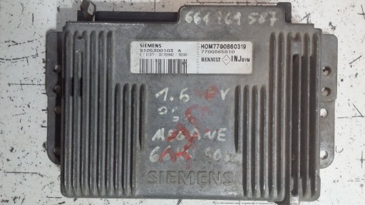 Zdjęcie oferty: Komputer sterownik Renault Megane 1,6;  7700860319