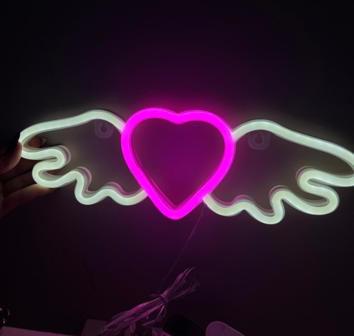 Zdjęcie oferty: Neon HEART różowy
