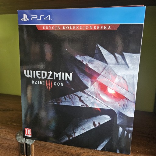 Zdjęcie oferty: Wiedzmin 3 Edycja Kolekcjonerska + Serce z kamienia i Krew I Wino