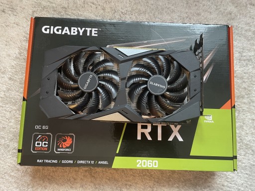 Zdjęcie oferty: Gigabyte RTX 2060 OC 6GB