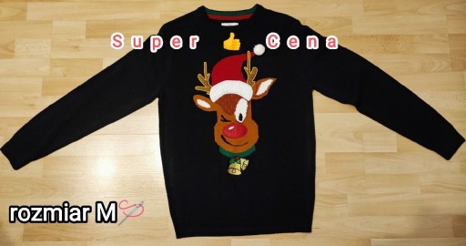Zdjęcie oferty: Sweter męski rozmiar M świąteczny 