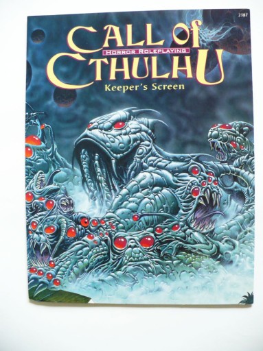 Zdjęcie oferty: Call of Cthulhu Keeper's Screen 2000 Chaosium