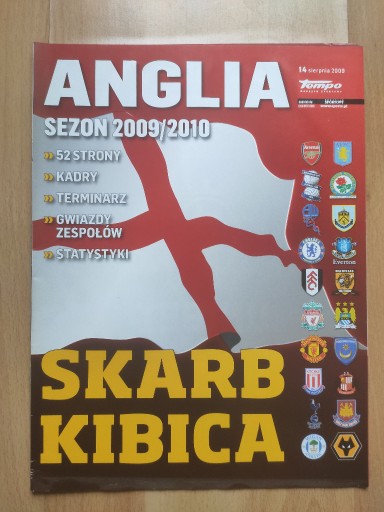 Zdjęcie oferty: SKARB KIBICA ANGLIA 2009/2010