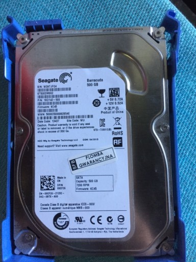 Zdjęcie oferty: Seagate 500tb HDD dysk twardy (2)