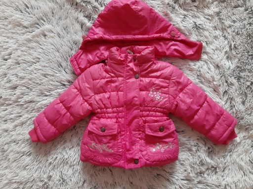 Zdjęcie oferty: Różowa kurtka zimowa 92 yuto kids