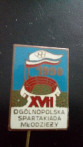 Zdjęcie oferty: Odznaka  z XVII Ogólnopolskiej Spartakiady Młodzie