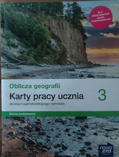 Zdjęcie oferty: Geografia, Karty pracy ucznia 3,  z. podstawowy