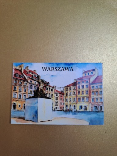 Zdjęcie oferty: Magnes na lodówkę Warszawa