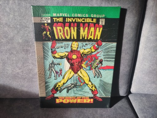 Zdjęcie oferty: Obraz The Invincible Iron Man komiks