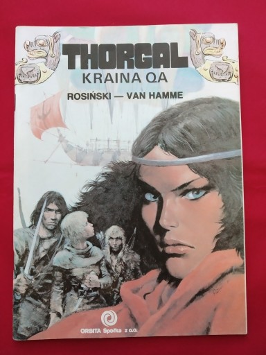 Zdjęcie oferty: Thorgal, Kraina Qa, tom 10, wyd. 1, Orbita 1989.