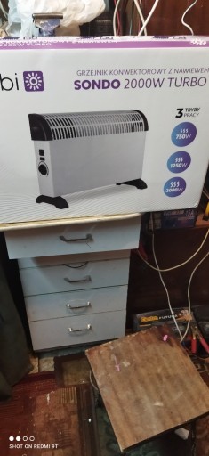 Zdjęcie oferty: grzejnik  3 tryby pracy750 w 1250 w 2000 w