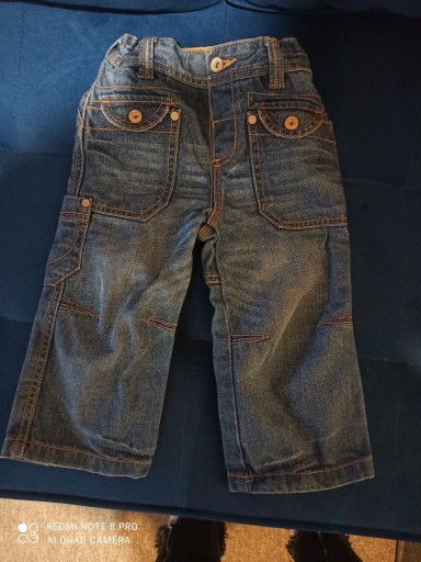 Zdjęcie oferty: Spodnie jeansowe dla 1-2 lat Marks & Spencer
