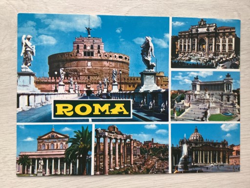 Zdjęcie oferty: Rzym Roma pocztówka Włochy