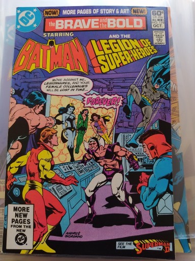 Zdjęcie oferty: BATMAN THE BRAVE AND THE BOLD NR 179 ROK 1981