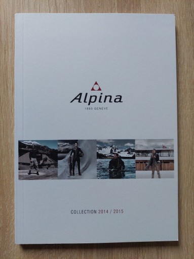 Zdjęcie oferty: Katalog zegarki Alpina 2014/2015 80 stron