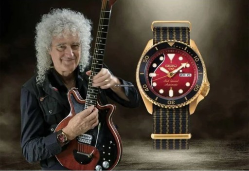 Zdjęcie oferty: SEIKO SRPH80K1 Brian May Red II Limited Nowy GW