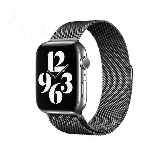 Zdjęcie oferty: Bransoleta mediolańska Apple Watch 44/45/49 Black