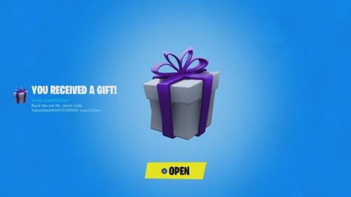 Zdjęcie oferty: sprzedam gifty w fortnite 