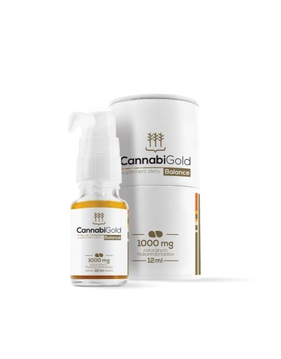 Zdjęcie oferty: CannabiGold Balance 1000 mg 12 ml 