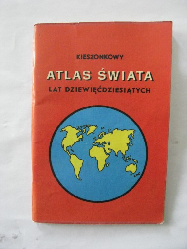 Zdjęcie oferty: Atlas Świata z lat dziewięćdziesiątych