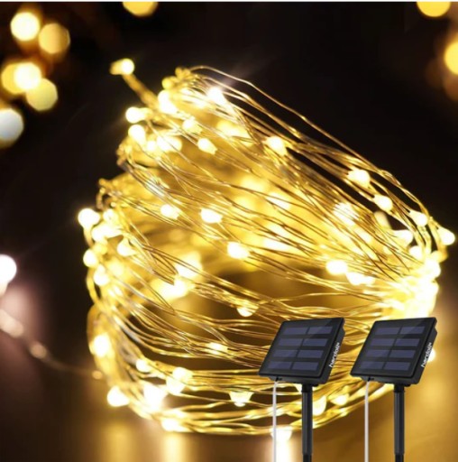 Zdjęcie oferty: 200 LED Solarne Girlandy Świetlne - Oświetlenie