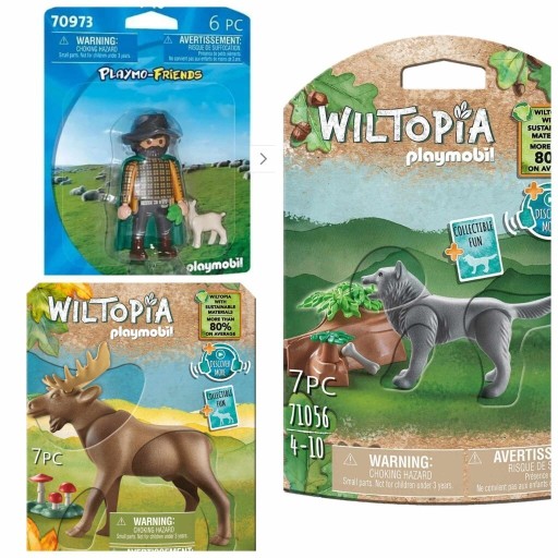 Zdjęcie oferty:  Playmobil Wiltopia 3 x Figurka - zestaw