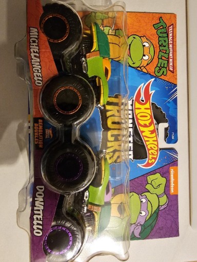 Zdjęcie oferty: HOT WHEELS monster truck Turtles żółwie ninja 