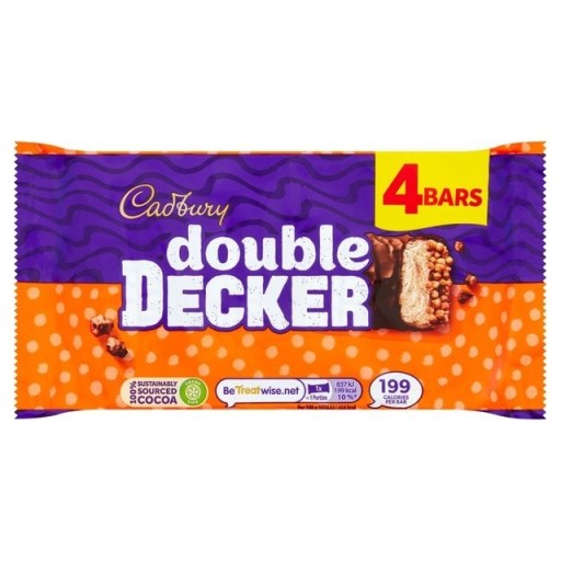 Zdjęcie oferty: Cadbury Double Decker batoniki 149.2g UK