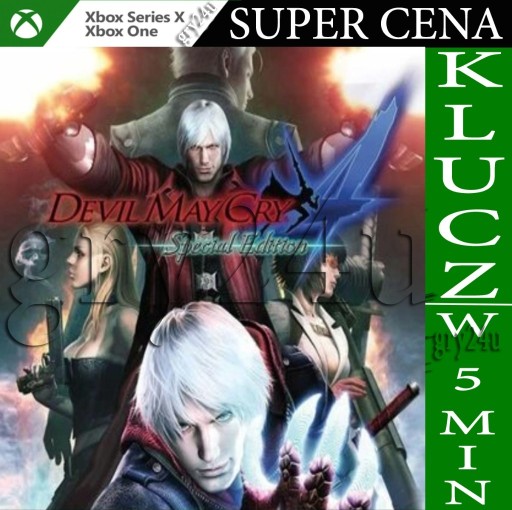 Zdjęcie oferty: DEVIL MAY CRY 4 SPECIAL EDITION XBOX  SERIES KLUCZ