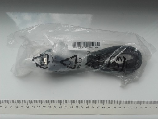 Zdjęcie oferty: Kabel VGA, D-Sub, 140cm, 1,4m, kolor czarny, niebi