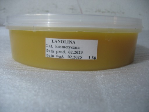 Zdjęcie oferty: Lanolina kosmetyczna 1 kg