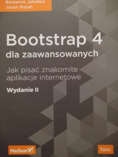 Zdjęcie oferty: Bootstrap 4 dla zaawansowanych