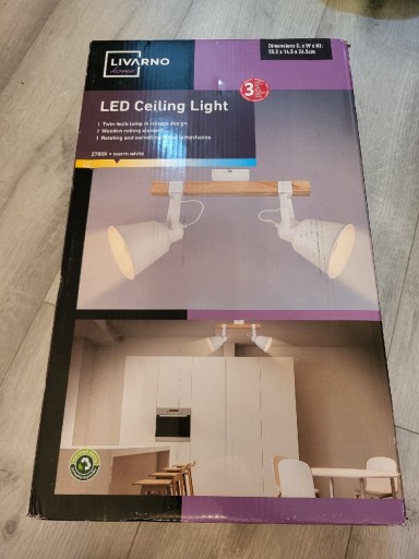 Zdjęcie oferty: Lampa sufitowa LED LIVARNO